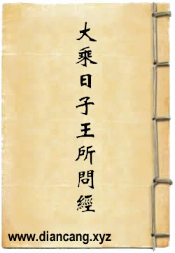 大乘日子王所问经