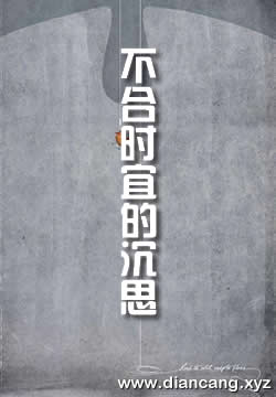 不合时宜的沉思